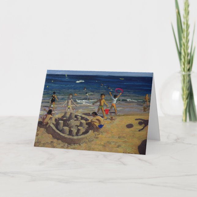 Sandcastle France 1999 Holiday Card (Front)