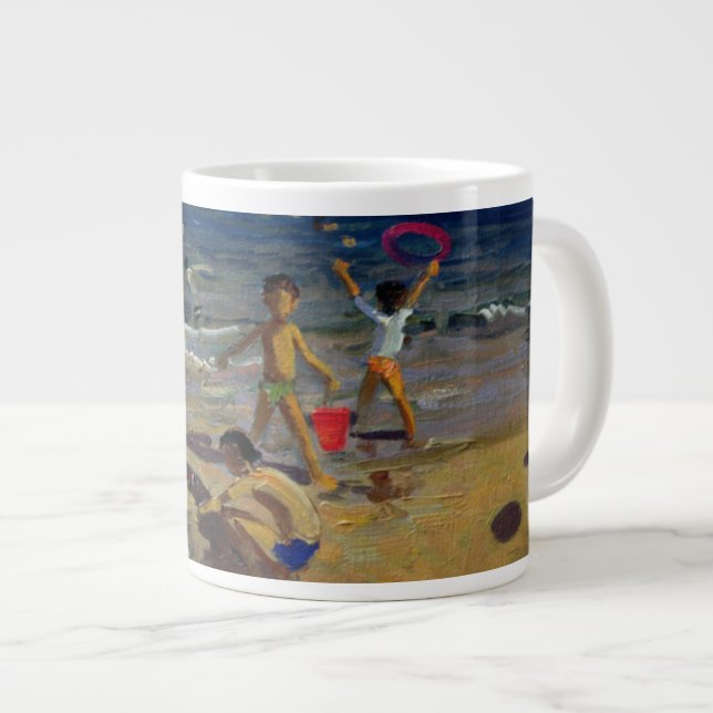 Sandcastle France 1999 Large Coffee Mug (Front Right)