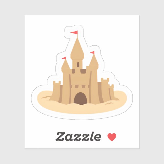 Sandcastle | Hand-drawn Summer Beach Cute (Sheet)