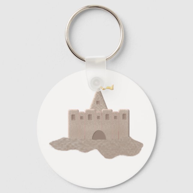 Sandcastle Key Ring (Front)