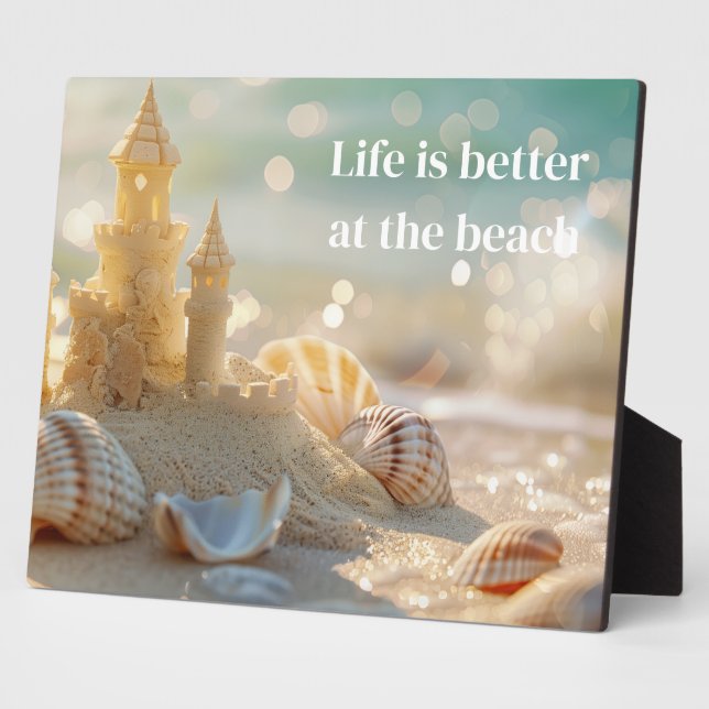 Sandcastle Plaque (Side)