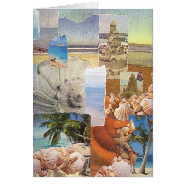 Sandcastles by the sea collage (Front)