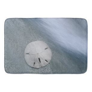 Sanddollar on Beach   Sanibel Island, Florida Bath Mat