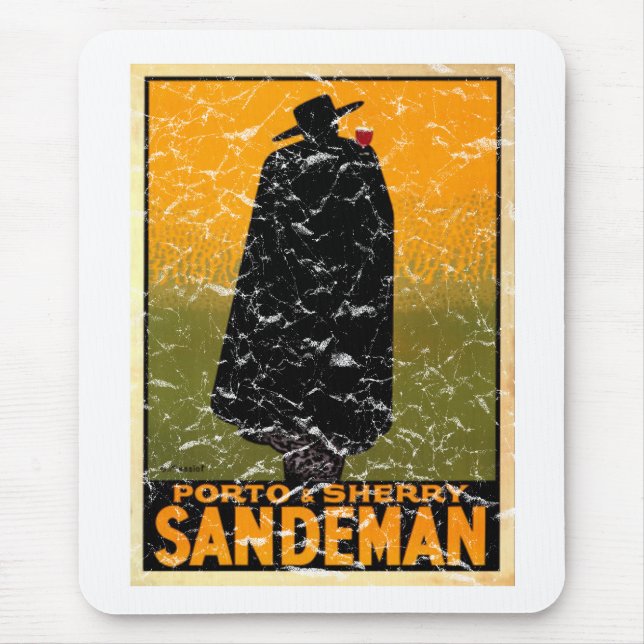 Sandeman 1920- distressed mouse mat (Front)