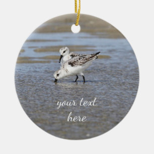 Sanderlings Ceramic Tree Decoration