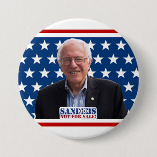 Sanders 2016 7.5 cm round badge