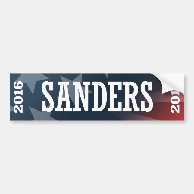 SANDERS 2016 BUMPER STICKER (Front)