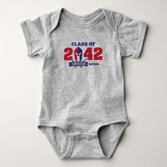 Sanderson Class of 2042 Baby Bodysuit (Front)