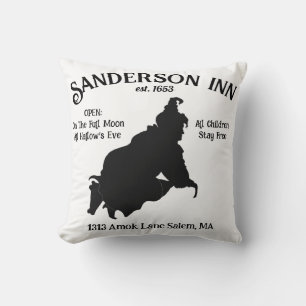 Sanderson Inn Halloween Funny Pillow