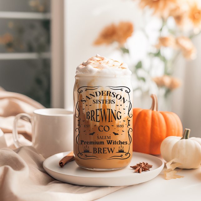 Sanderson Sisters Brewing Co Beer Can Glass (Creator Uploaded)