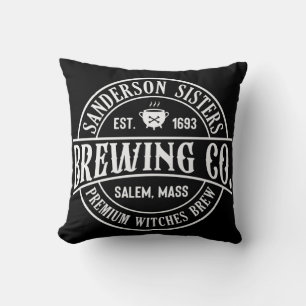 Sanderson Sisters Brewing Co. Pillow