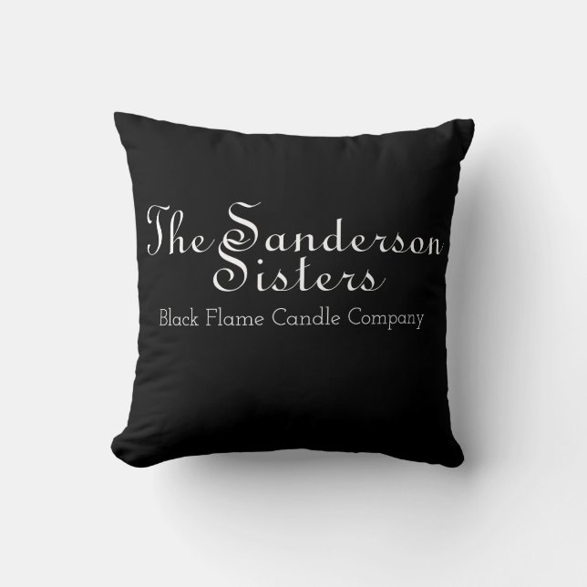 Sanderson Sisters Candle Co Cushion (Front)