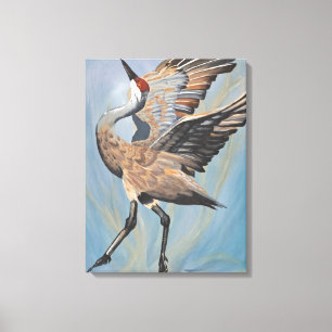 Sandhill Crane canvas print