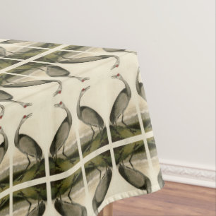 Sandhill Crane from Audubon's Birds of America Tablecloth