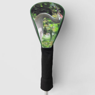 Sandhill crane golf head cover