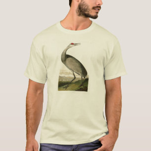 Sandhill Crane John James Audubon Birds of America T-Shirt