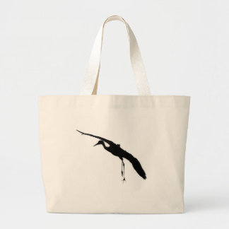 Sandhill Crane Large Tote Bag