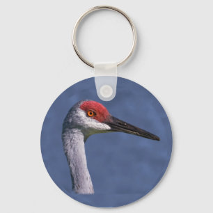 Sandhill Crane Lovely Lady KeychainWho can resist Key Ring