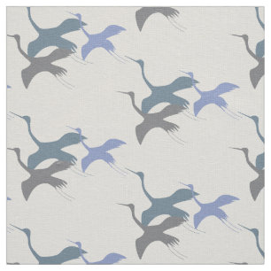 Sandhill Crane - Whooping Crane Fabric
