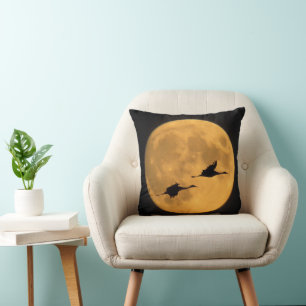 Sandhill Cranes   National Wildlife Reserve Cushion
