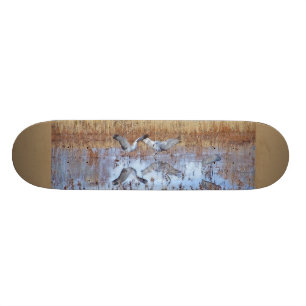 Sandhill Cranes Photography Skateboard