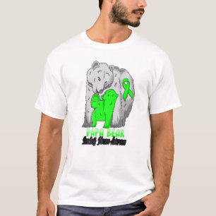 Sandhoff Disease Child Awareness Papa Bear Support T-Shirt