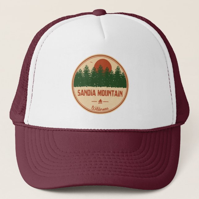 Sandia Mountain Wilderness Trucker Hat (Front)
