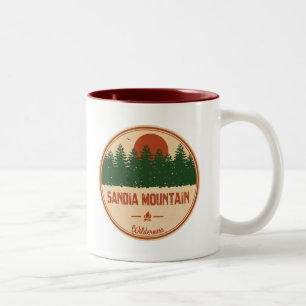 Sandia Mountain Wilderness Two-Tone Coffee Mug