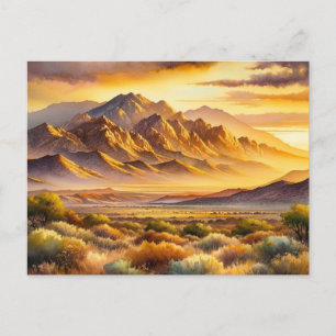 Sandia Mountains New Mexico Postcard