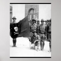 Sandino's Flag. Nicaragua, 1932. (Marine Corps)_