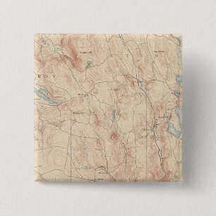 Sandisfield, Massachusetts 15 Cm Square Badge