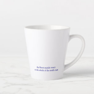 Sanditon seaside resort mug
