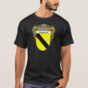 Sandoval Coat of Arms (Mantled) T-Shirt