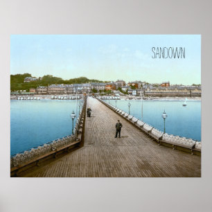 Sandown, England (1900) Poster