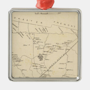 Sandown, Rockingham Co Metal Tree Decoration