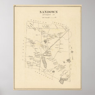 Sandown, Rockingham Co Poster