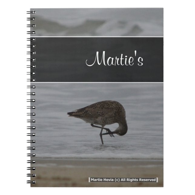 Sandpiper Bows Notebook (Front)