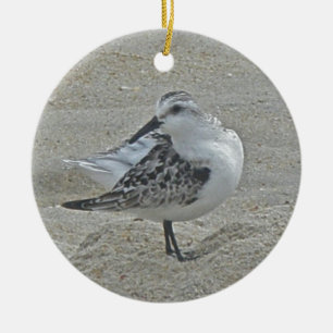 Sandpiper Christmas Ornament