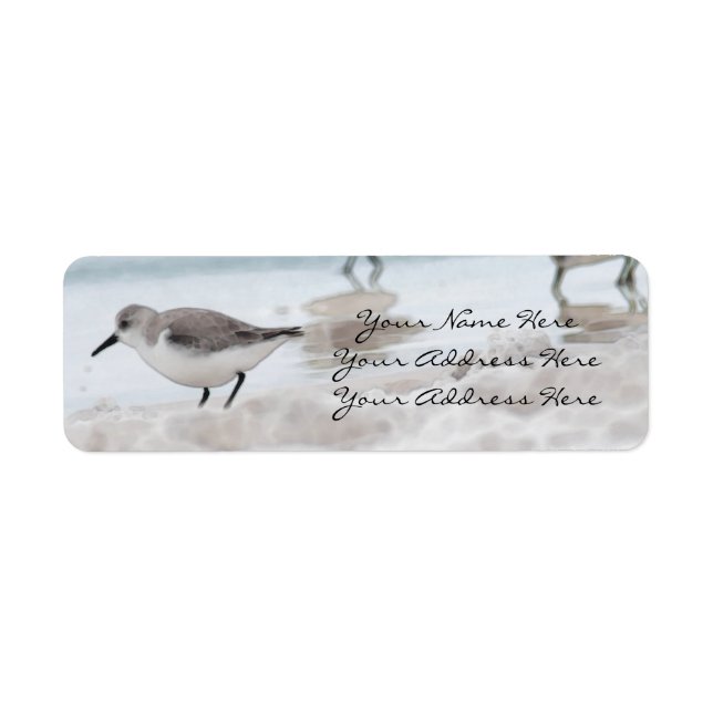 Sandpiper Return Address Labels (Front)