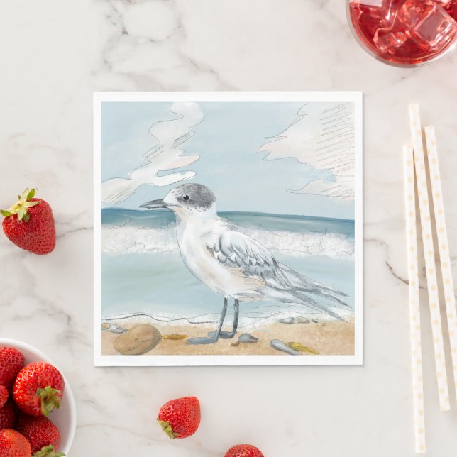 Sandpiper Summer Napkin (Insitu)