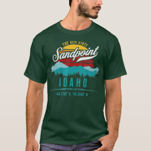 Sandpoint Idaho Souvenir 5  T-Shirt