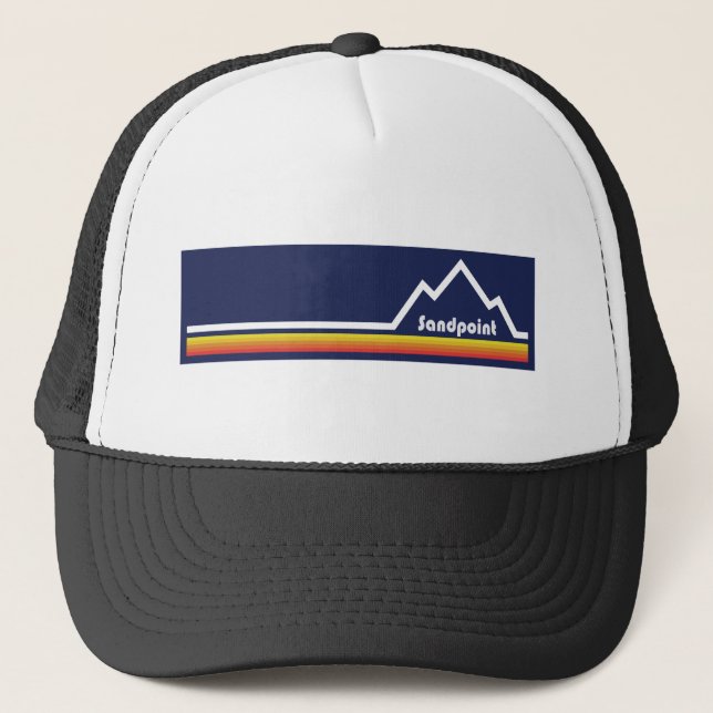 Sandpoint Idaho Trucker Hat (Front)