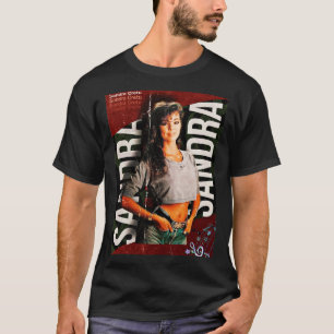 Sandra Cretu 80s Retro Fan Design 1 T-Shirt