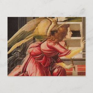 Sandro Botticelli - Angel (Delail) Postcard