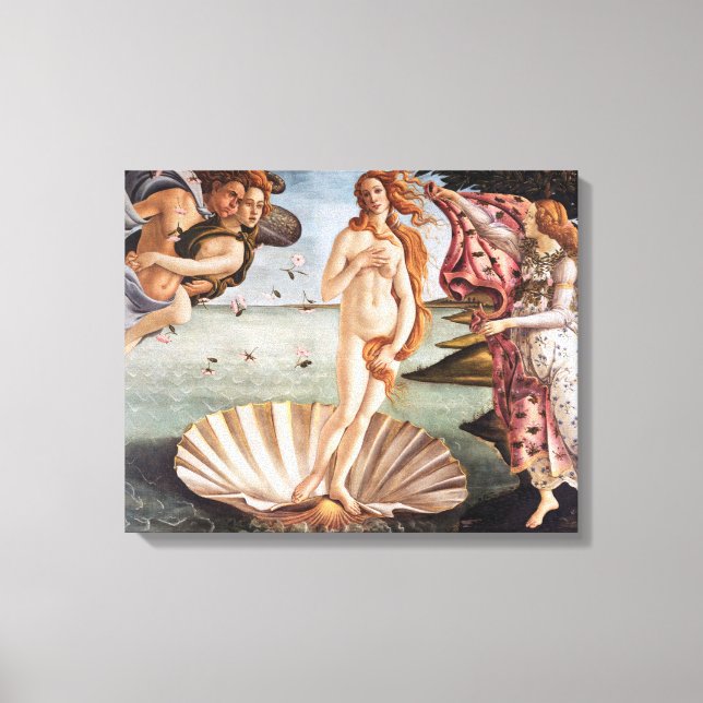 Sandro Botticelli - Birth of Venus Canvas Print (Front)