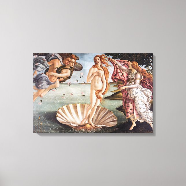 Sandro Botticelli - Birth of Venus Canvas Print (Front)