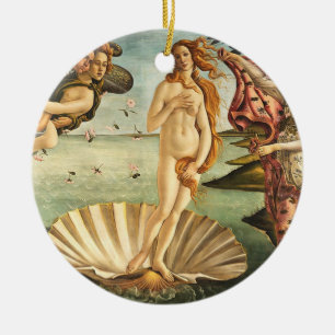Sandro Botticelli Birth Of Venus Ceramic Tree Decoration