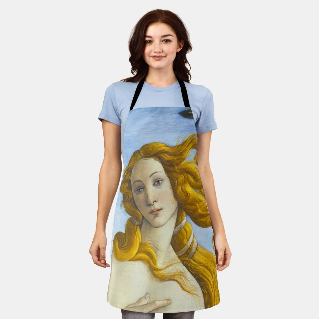 Sandro Botticelli - Birth of Venus Close-up Apron (Worn)