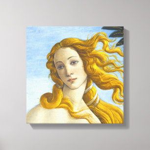 Sandro Botticelli - Birth of Venus Close-up Canvas Print