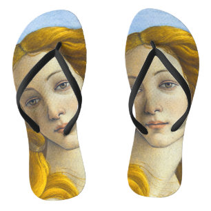 Sandro Botticelli - Birth of Venus Detail Flip Flops